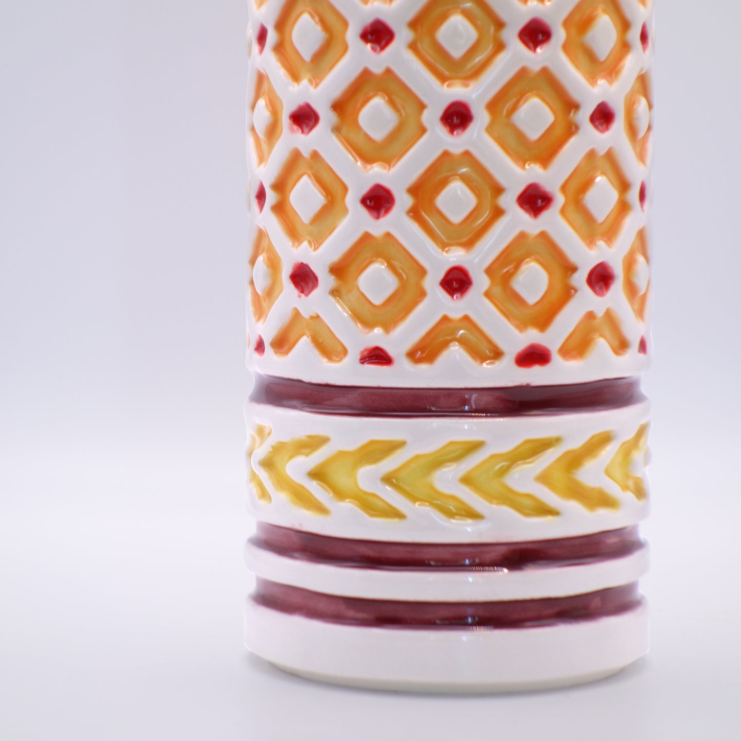 Vase "Costanza" warm tones