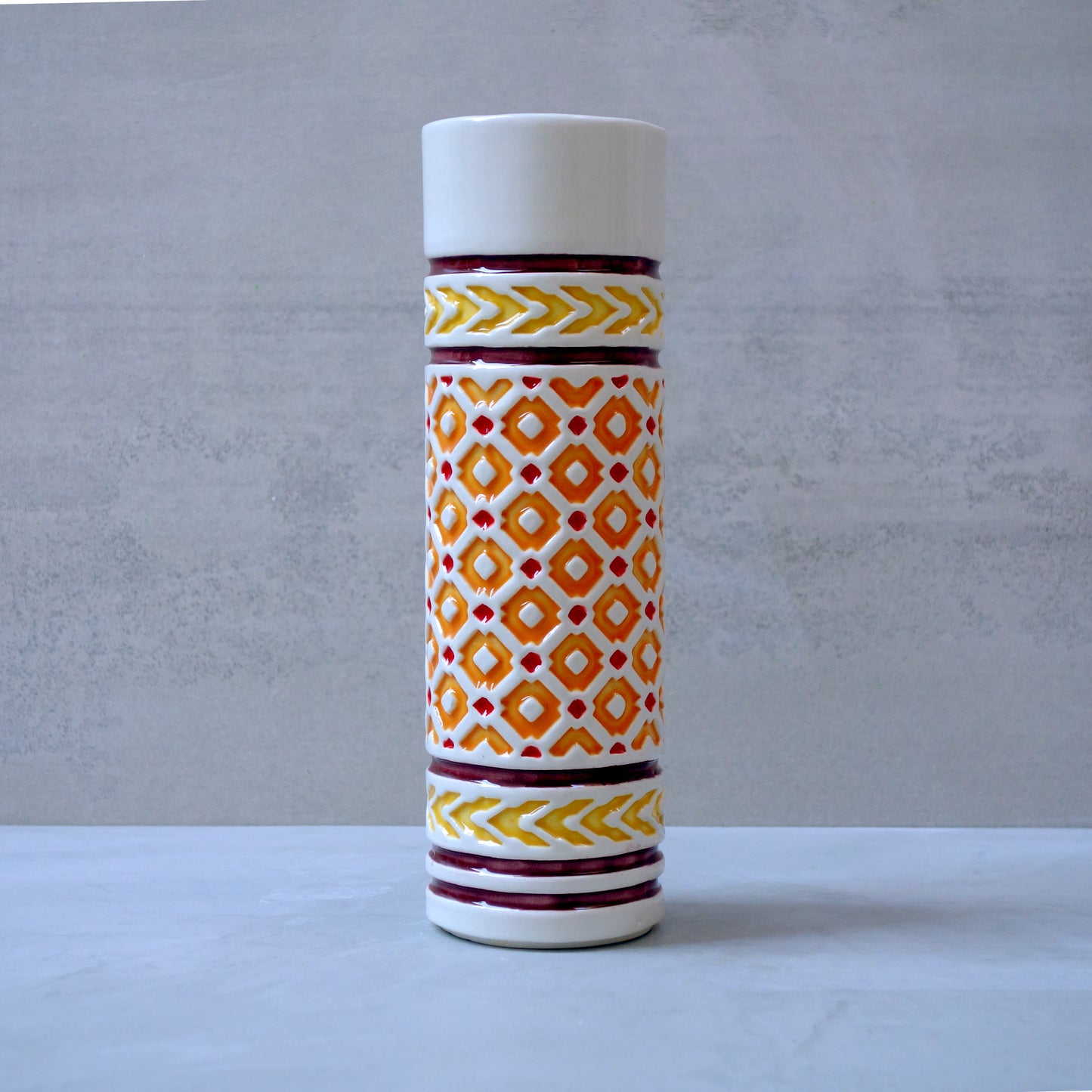Vase "Costanza" warm tones