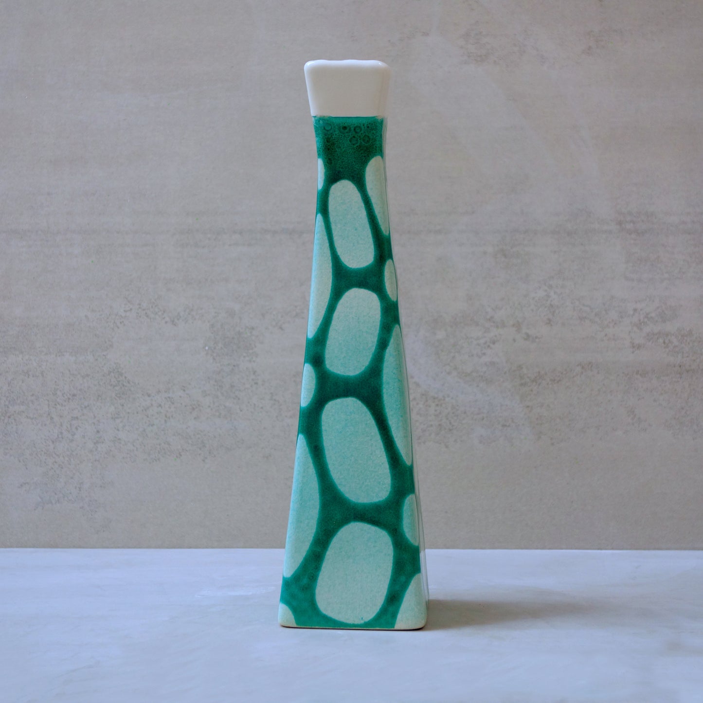 Vase "Hana", copper green
