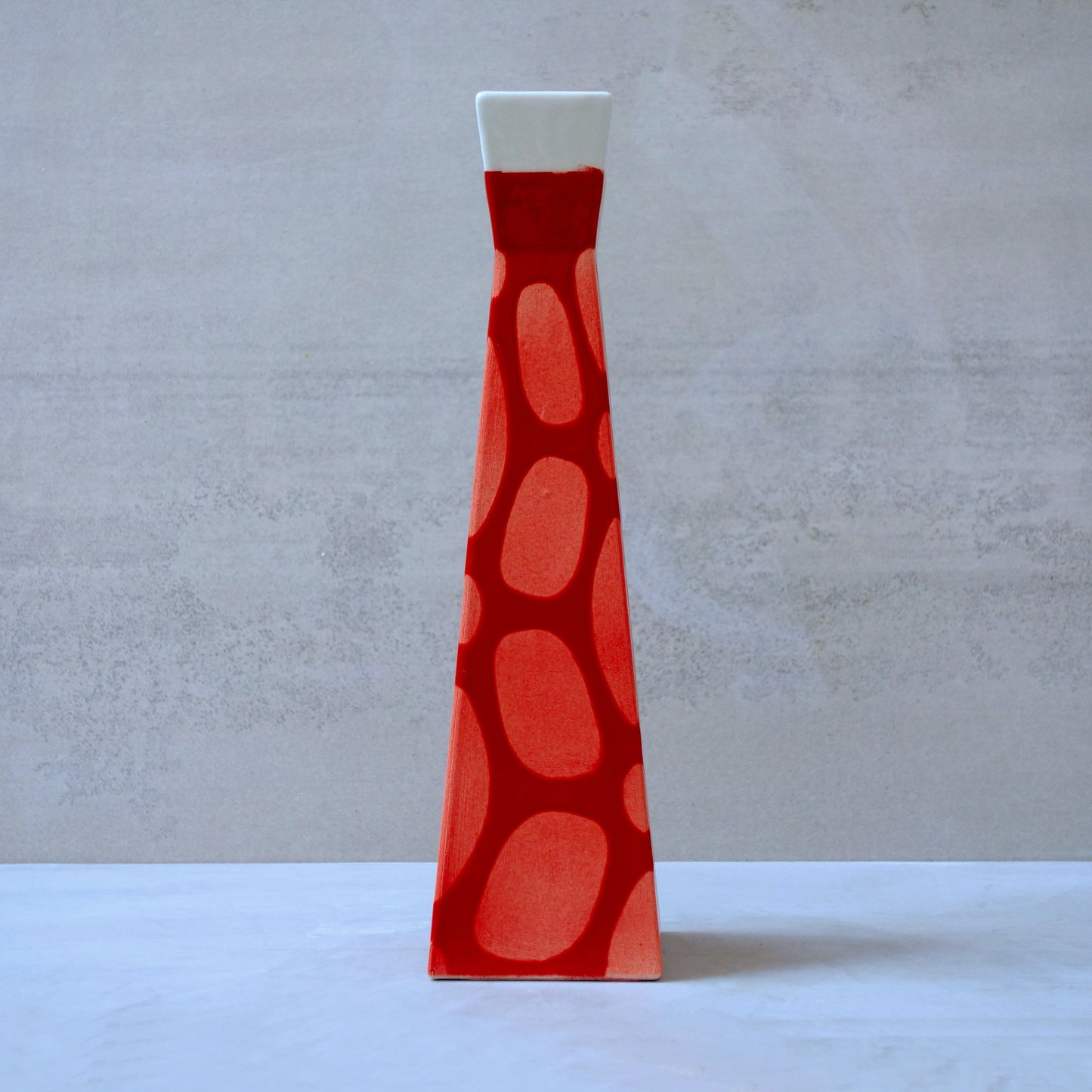 Vase "Hana", red