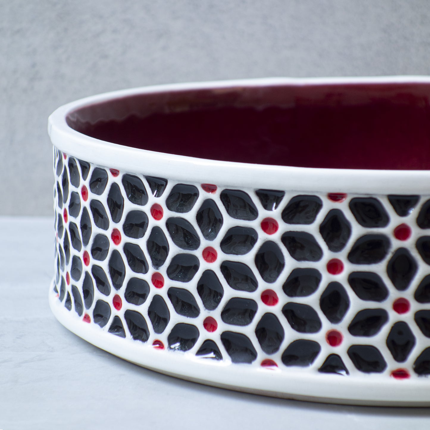 Tray "Isabella" black