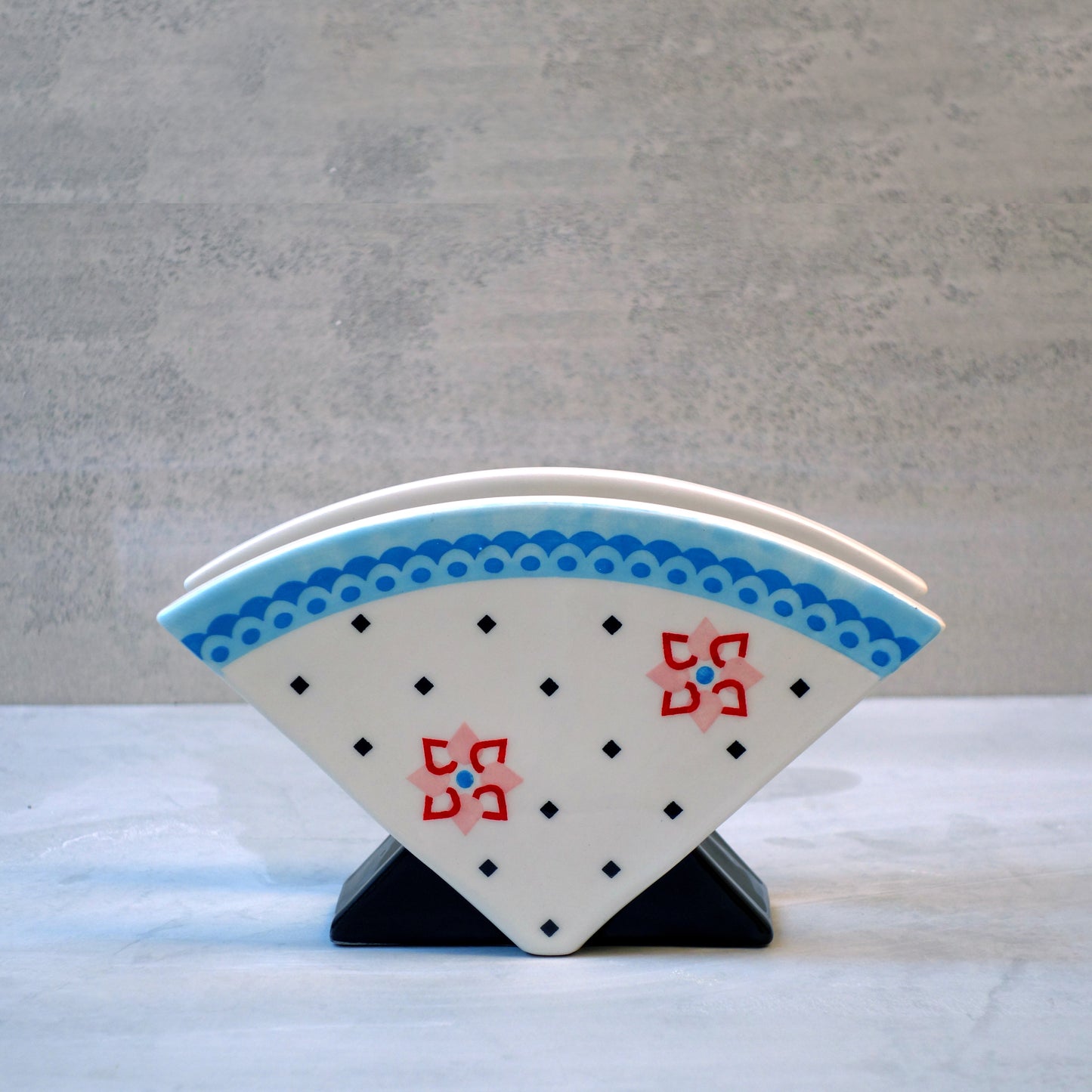 Napkin holder, blue