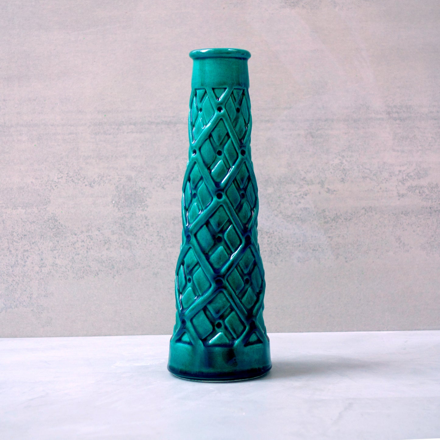 Vase "Tancredi" Copper green
