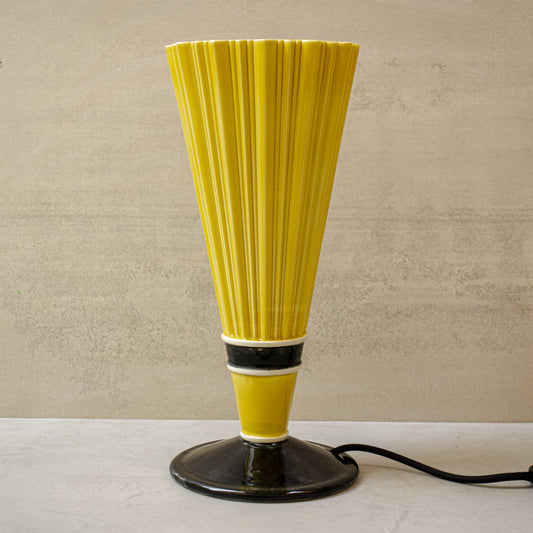 Lamp, Sunny yellow and black