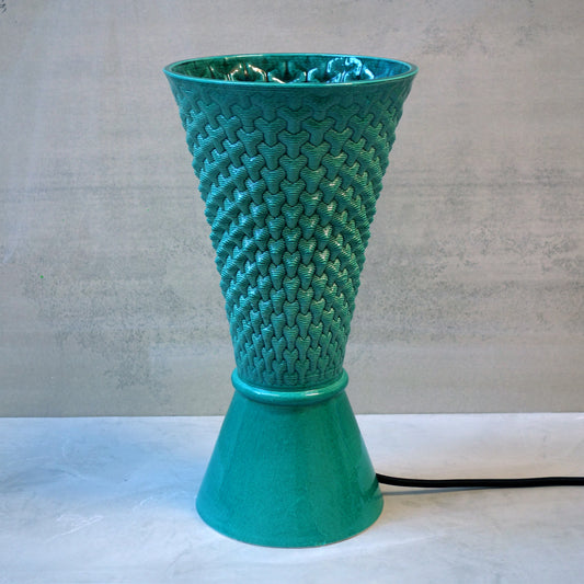 Lamp, copper green