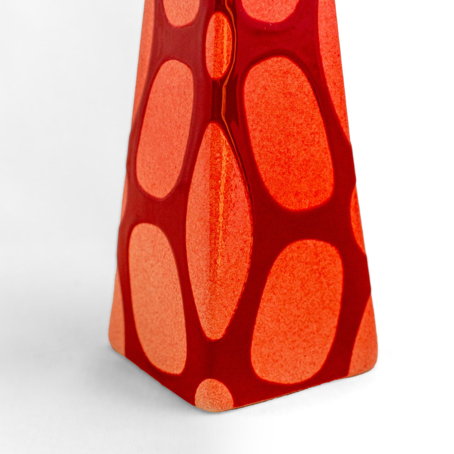 Vase "Hana", red