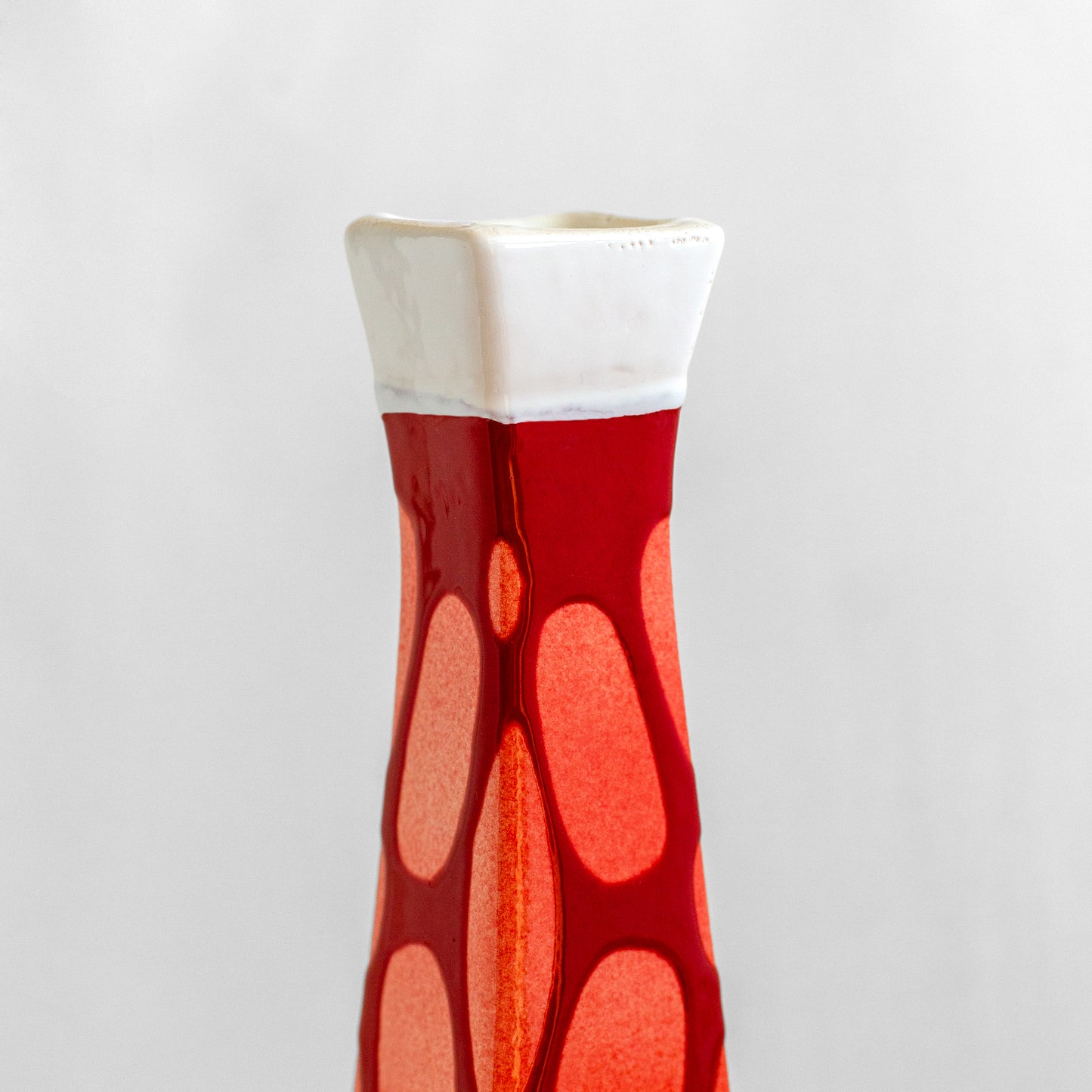 Vase "Hana", red