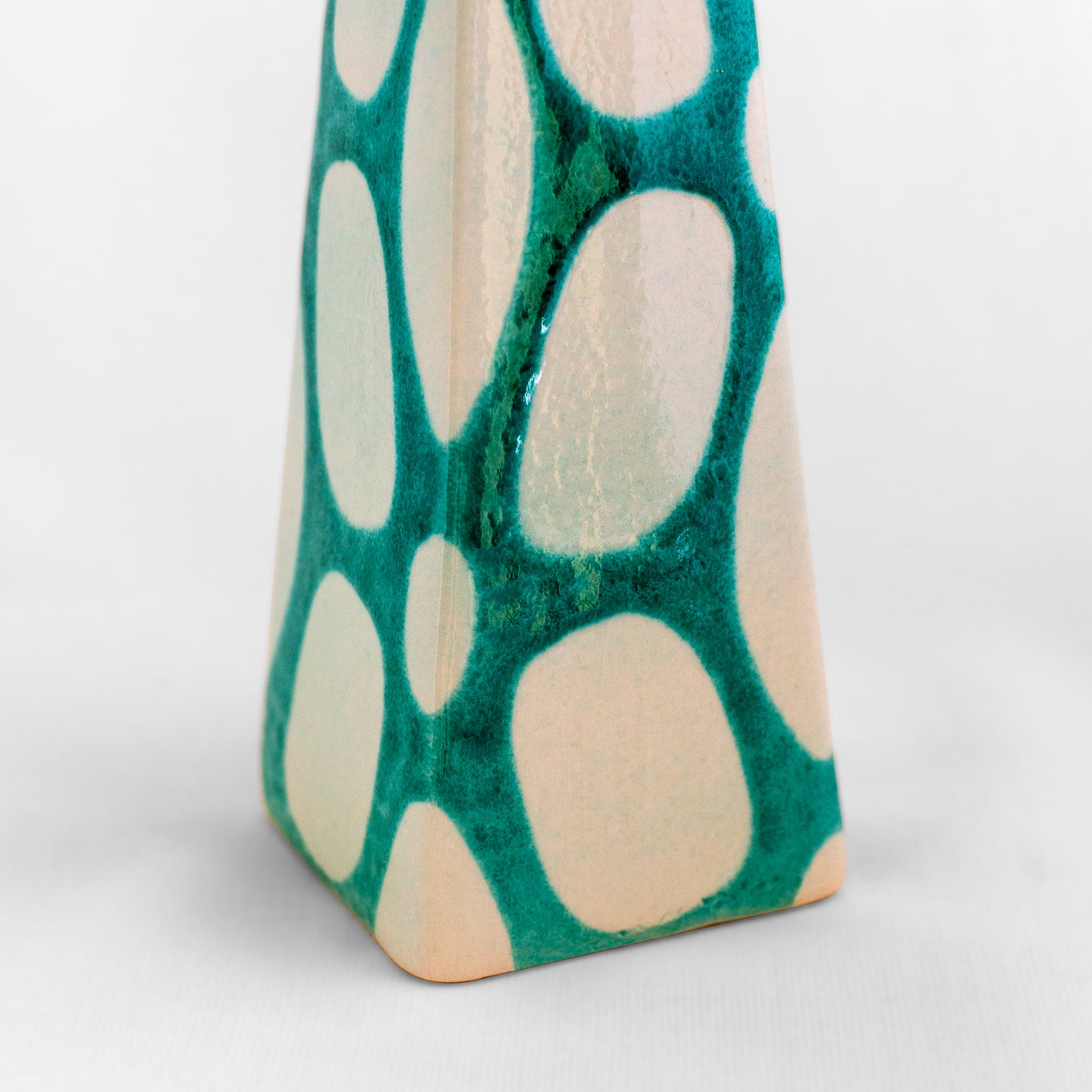 Vase "Hana", copper green