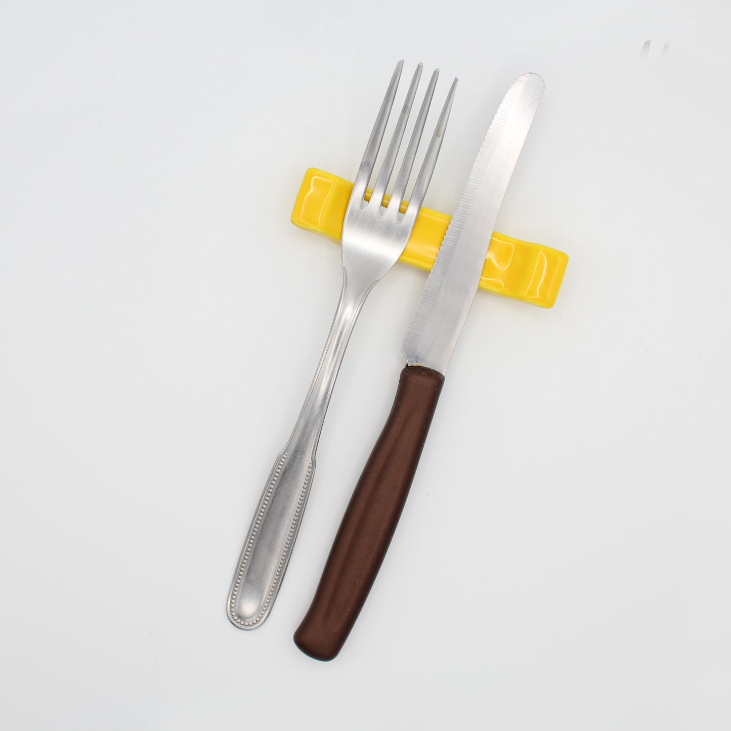 Cutlery Rest, yellow, 6 piece set