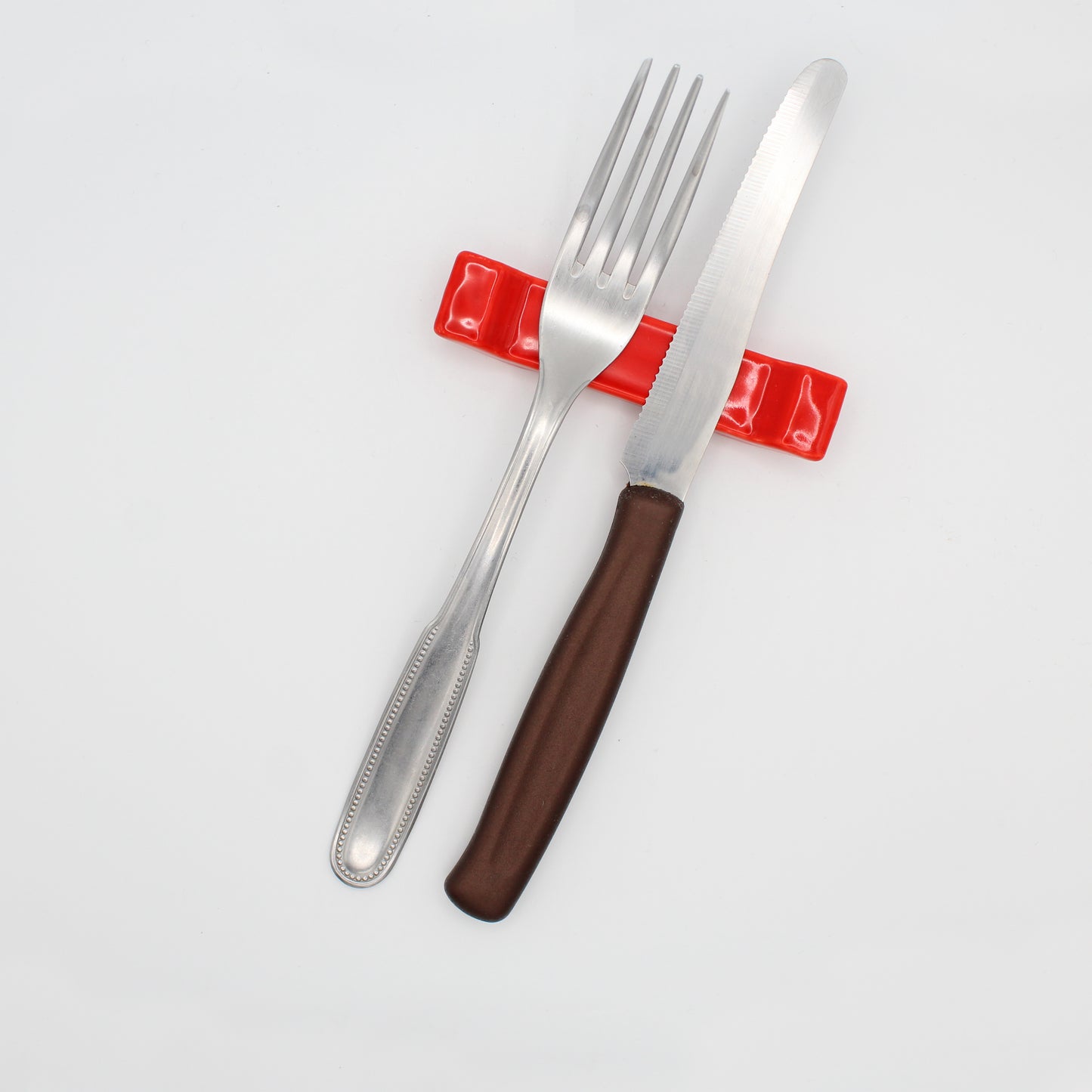 Cutlery Rest, red, 6 piece set